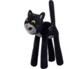 Frisco Halloween Cutie Black Cat Plush Squeaky Dog Toy