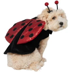 Frisco Glittered Ladybug Dog & Cat Costume -PetPalace Picks 708254 PT3. AC SS1800 V1689350986