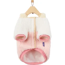 Frisco Colorblock Fleece Dog & Cat Hoodie W/ Pocket -PetPalace Picks 718278 PT4. AC SS1800 V1693234774