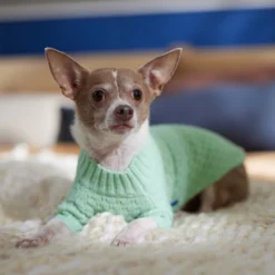 Frisco Bubble Knit Mock Neck Dog & Cat Sweater -PetPalace Picks 718806 PT7. AC SS1800 V1692378100