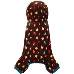 Frisco Cozy Plush Fleece Dog & Cat PJs, Mushrooms -PetPalace Picks 718950 PT4. AC SS1800 V1692977094