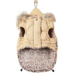 Frisco Heavy Weight Matte Quilted Dog & Cat Parka With Cozy Fleece Lining -PetPalace Picks 719654 PT4. AC SS1800 V1692978908