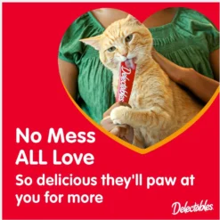 Hartz Delectables Squeeze Up Variety Pack Lickable Cat Treats & Frisco Bird With Feathers Teaser Wand Cat Toy With Catnip -PetPalace Picks 737438 PT4. AC SS1800 V1670881487