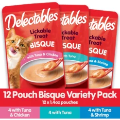 Hartz Delectables Bisque Variety Pack Lickable Cat Treats & Frisco Colorful Springs Cat Toy -PetPalace Picks 737462 PT3. AC SS1800 V1670880307