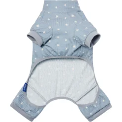 Frisco Cozy Waffle Knit Dog & Cat PJs, Starry Night -PetPalace Picks 743134 PT5. AC SS1800 V1692376036