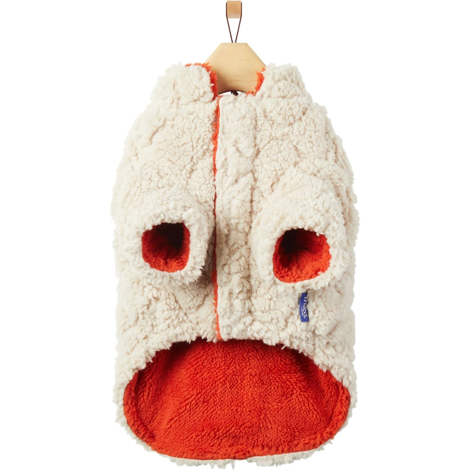 Frisco Medium Weight Quilted Sherpa Dog & Cat Zipper Coat 5 Frisco Medium Weight Quilted Sherpa Dog & Cat Zipper Coat - Image 5