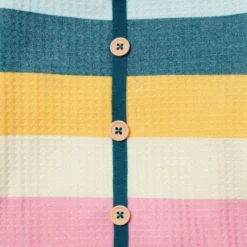 Frisco Cozy Waffle Knit Dog & Cat PJs, Stripe -PetPalace Picks 744246 PT6. AC SS1800 V1693233973