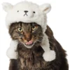 Frisco Plush Polar Bear Dog & Cat Hat