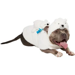 Frisco Polar Bear Ride-On Dog Costume