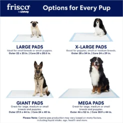 Frisco Mega Non-Skid Ultra Premium Dog Training & Potty Pads 10 Frisco Mega Non-Skid Ultra Premium Dog Training & Potty Pads -PetPalace Picks 793822 PT3. AC SS1800 V1683033861