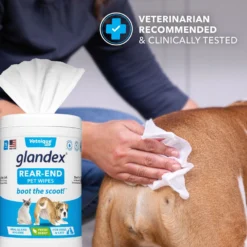 Vetnique Labs Glandex Wipes Rear End Anal Gland Cleansing & Deodorizing Hygienic Rear End Boot The Scoot Dog & Cat Wipes & Frisco Disposable Male Dog Wraps 13 Vetnique Labs Glandex Wipes Rear End Anal Gland Cleansing & Deodorizing Hygienic Rear End Boot The Scoot Dog & Cat Wipes & Frisco Disposable Male Dog Wraps -PetPalace Picks 826446 PT4. AC SS1800 V1681332384