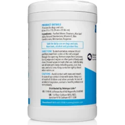 Vetnique Labs Glandex Wipes Rear End Anal Gland Cleansing & Deodorizing Hygienic Rear End Boot The Scoot Dog & Cat Wipes & Frisco Disposable Male Dog Wraps -PetPalace Picks 826454 PT2. AC SS1800 V1681332090