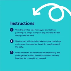 Frisco Washable Female Dog Diaper 10 Frisco Washable Female Dog Diaper -PetPalace Picks 862830 PT4. AC SS1800 V1698950164