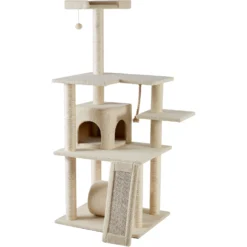 Frisco 62-in Faux Fur Cat Tree & Condo 10 Frisco 62-in Faux Fur Cat Tree & Condo -PetPalace Picks 92259 PT5. AC SS1800 V1584453065