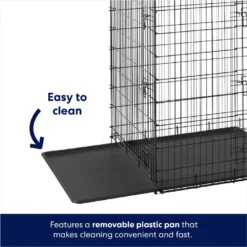 Frisco XX-Large Heavy Duty Double Door Wire Dog Crate, 54 Inch -PetPalace Picks 97489 PT5. AC SS1800 V1667229086
