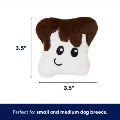 Frisco Holiday Santa's Helpers Plush Squeaky Dog Toy, 3 Count & Frisco Holiday Hot Cocoa Hide & Seek Puzzle Plush Squeaky Dog Toy -PetPalace Picks 986230 PT7. AC SS1800 V1698258405