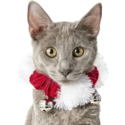 Frisco Holiday Dog & Cat Santa Hat, 1 Count & Frisco Jingle Bells Dog & Cat Holiday Collar With Bells, 1 Count -PetPalace Picks 986254 PT6. AC SS1800 V1698258115